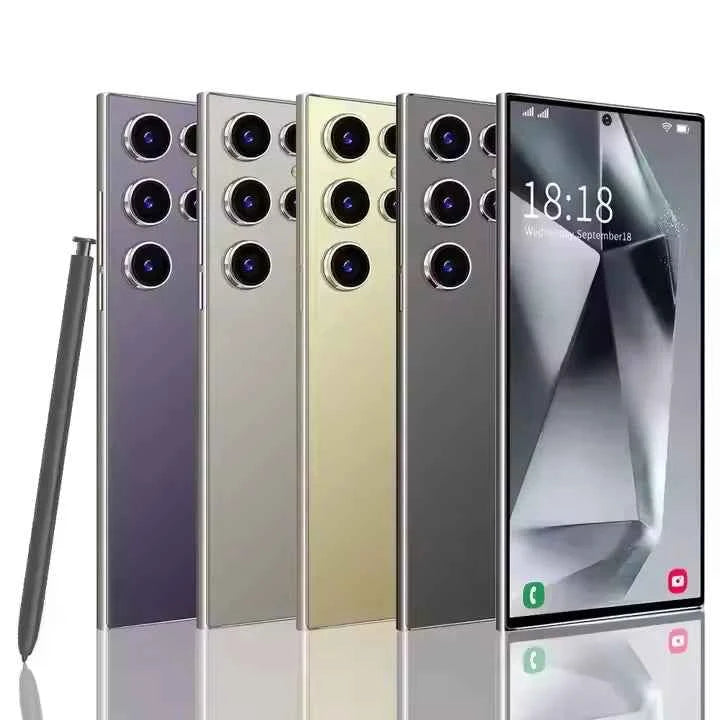 Hot Selling S24 Ultra Unlocked Smartphone 48MP+108MP 16GB+1TB 7.3 Inch 5G Android Mobile Phone - Pulse Electro