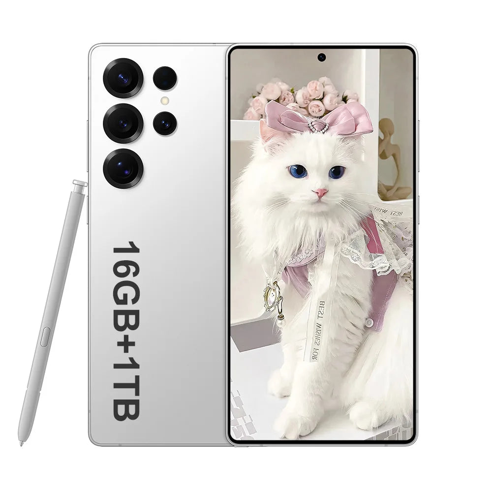 S25 Phone 14 Pro Max Unlocked 7.3 Snch 16GB + 1TB Smartphone Celulares 14 Pro Max - Pulse Electro