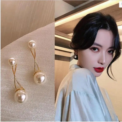 S925 Silver Needle Green Crystal Female Niche Design Earrings New Fashion Temperament Rhinestone Geometric Earrings Jewelry