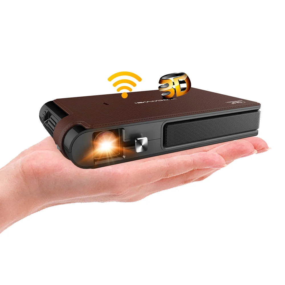 New! Mini Video Projecteur Portable Full Hd Native 720P Home Theater Mobile Phone Led Beamer 3D Movie Projector 3600 Lumens