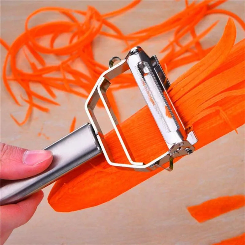 High Quality Stainless Steel Grater, Julienne Peeler Vegetables and Fruit Peeler Vegetable Slicer kitchen Tool