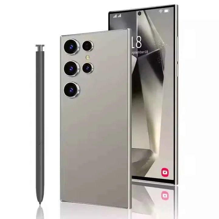 Hot Selling S24 Ultra Unlocked Smartphone 48MP+108MP 16GB+1TB 7.3 Inch 5G Android Mobile Phone - Pulse Electro