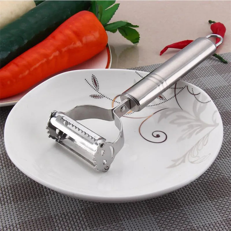 High Quality Stainless Steel Grater, Julienne Peeler Vegetables and Fruit Peeler Vegetable Slicer kitchen Tool