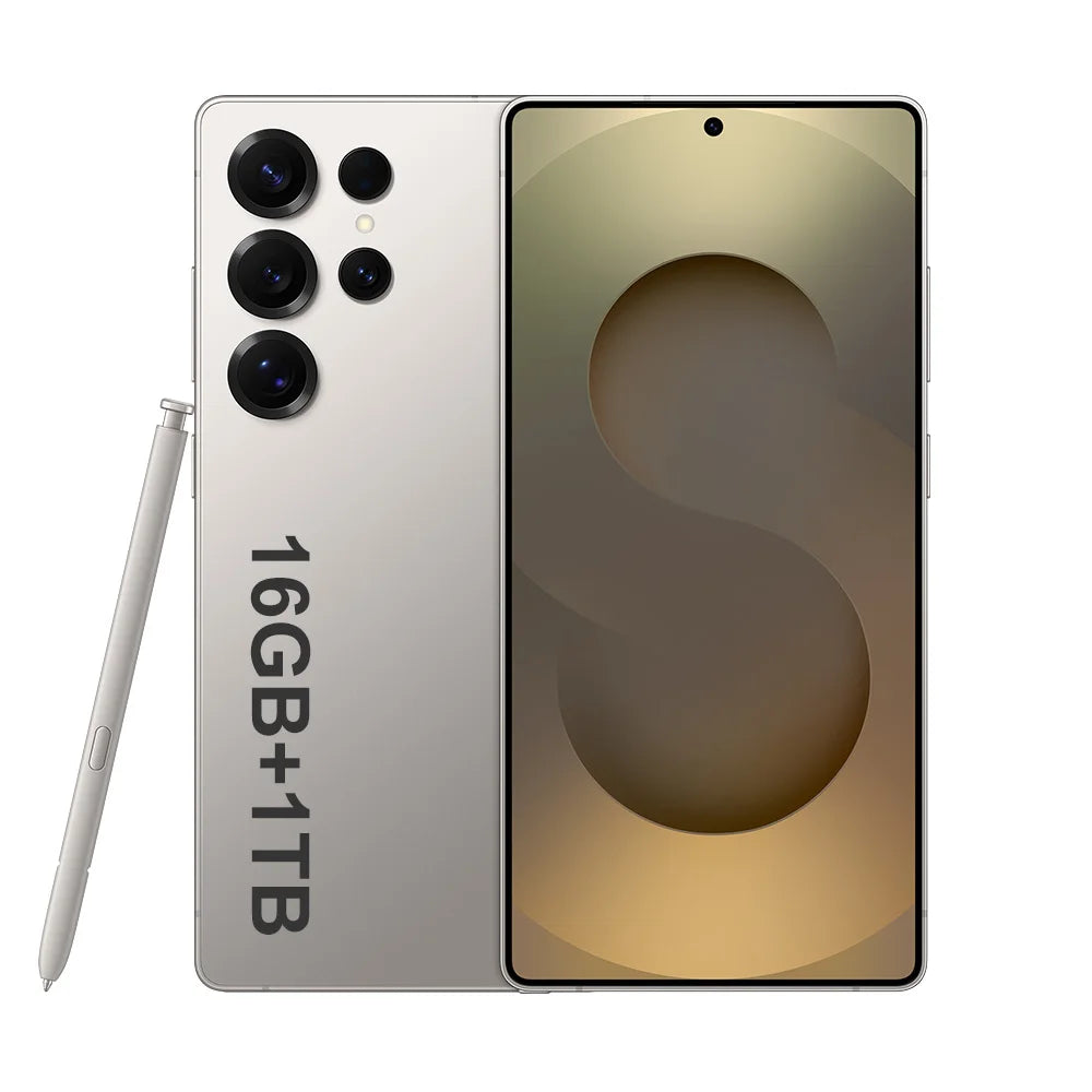 S25 Phone 14 Pro Max Unlocked 7.3 Snch 16GB + 1TB Smartphone Celulares 14 Pro Max - Pulse Electro