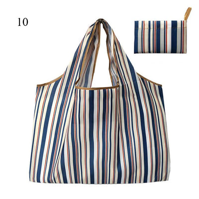 Thick Foldable Shopping Storage Bag Large Capacity Reusable Grocery Bag Eco Friendly Supermarket Waterproof Shoulder Bag