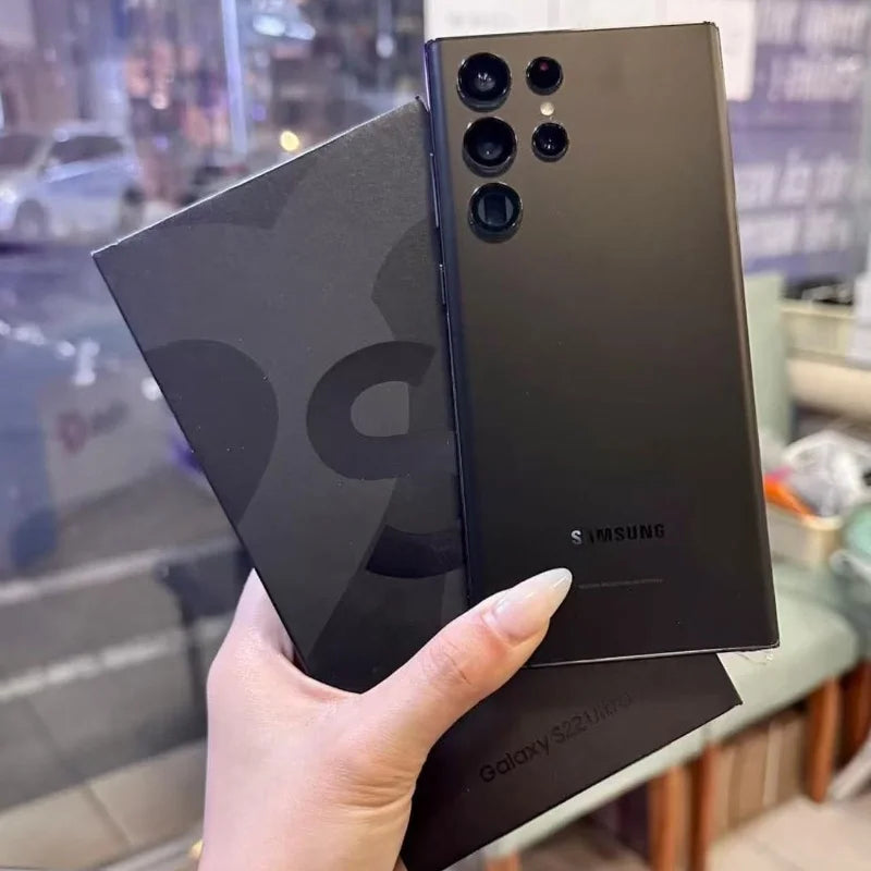 Original Genuine Unlocked Used for Samsung Galaxy S22Ultra 5G 99% New 6.8Inch 5000mAh Flagship 120hz 40+108MP Mobile Phones - Pulse Electro