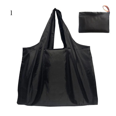 Thick Foldable Shopping Storage Bag Large Capacity Reusable Grocery Bag Eco Friendly Supermarket Waterproof Shoulder Bag