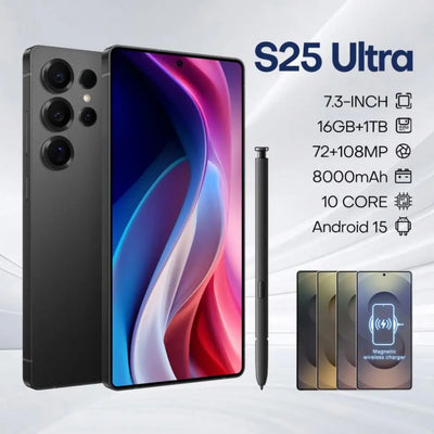 S25 Phone 14 Pro Max Unlocked 7.3 Snch 16GB + 1TB Smartphone Celulares 14 Pro Max - Pulse Electro