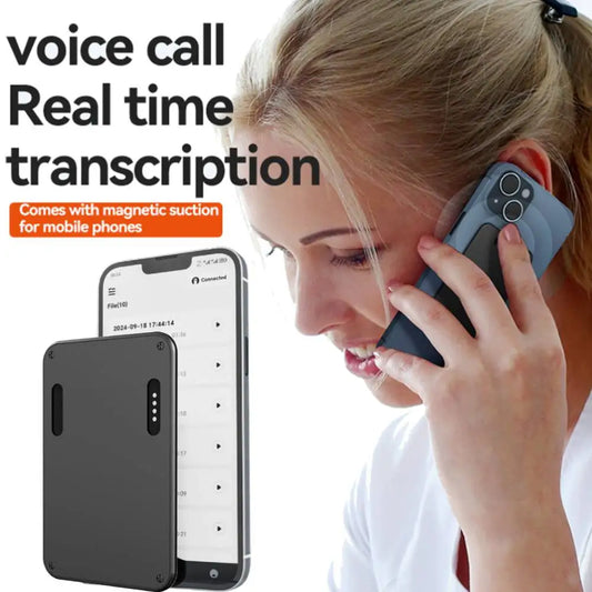 AI ChatGPT 4o Intelligent Voice Recorder with Noise Reduction and 59 Language Translation Capabilities