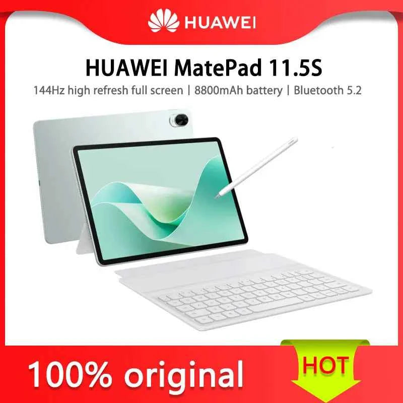 HUAWEI MatePad 11.5S Tablet with 144Hz High Refresh Full Screen, Huawei Notes, WPS Support & 8800mAh Battery - Pulse Electro