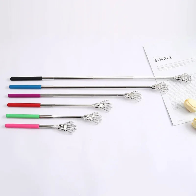 New Telescoping Stainless Steel Products Back Scratcher Back Scratching Relaxation Massager Kit