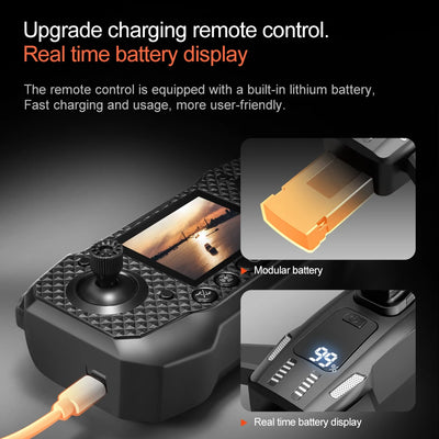 Xiaomi M6 Professional 8K Camera Drone 5G WIFI FPV  UAV With screen remote control avoidance Aerial Quadcopter