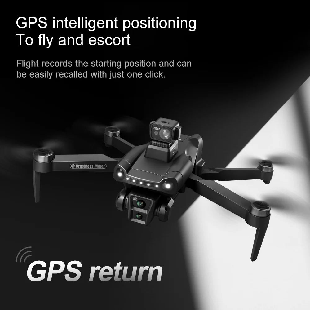 Xiaomi V198GPS Professional Drone ESC 8K  HD Camera Brushless Obstacle Avoidance Aerial Optical Foldable Quadcopter Mini Drone