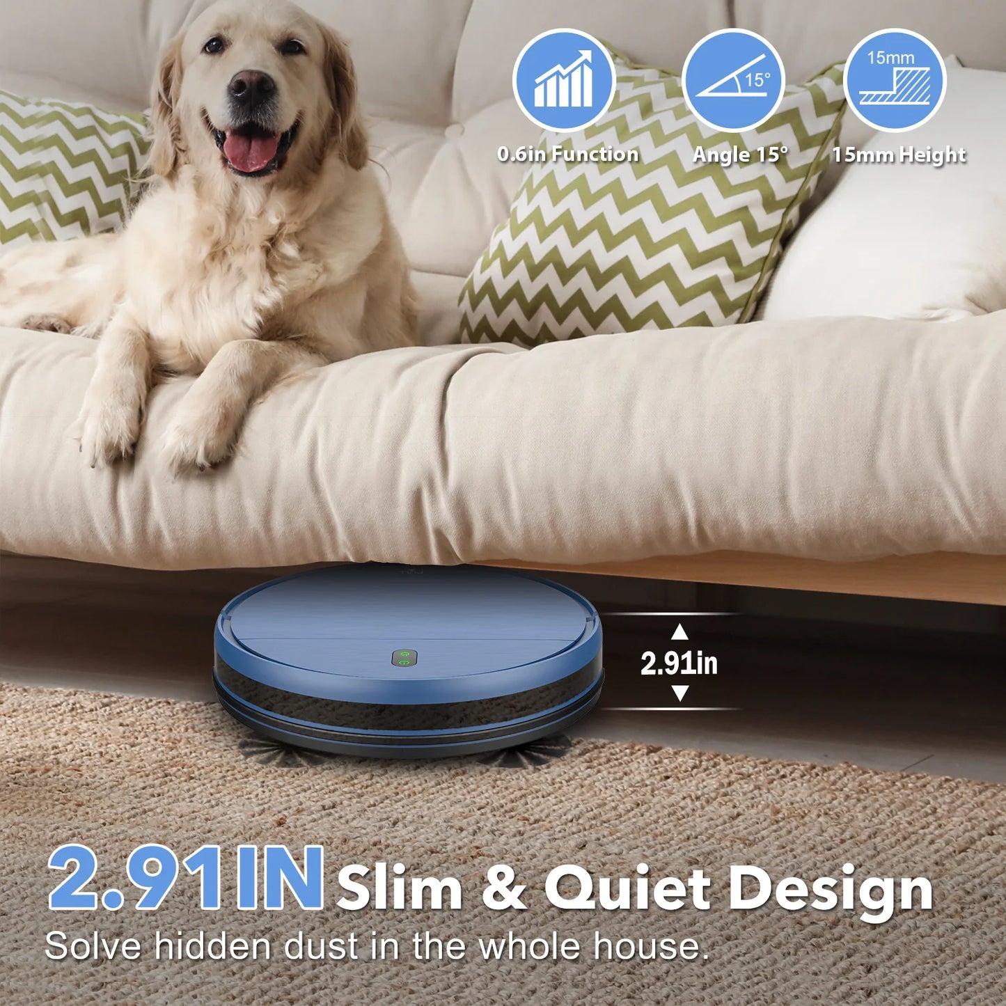 GOOVI BR151 Robot Vacuum Cleaner 6000Pa