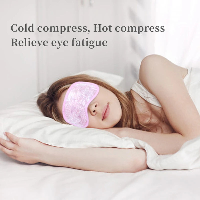 Reusable Cooling Eye Mask for Puffy Eyes, Migraine Relief, and Eye Fatigue - Gel Eye Mask with Cold Therapy and Eye Ice Pack