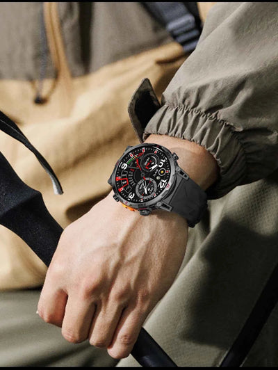 2025 New Military GPS Smartwatch T-Rex3 with 5ATM Waterproof, 650mAh Battery, Heart Rate Monitor, Compass, AI GPT, and Sports Tracker for Men - Pulse Electro