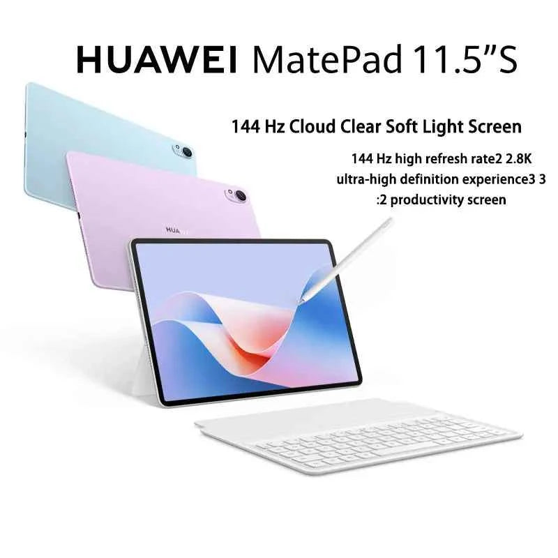 HUAWEI MatePad 11.5S Soft Light Version - 144 Hz High Refresh Rate, 2.8K Display, 8800mAh Battery - Pulse Electro