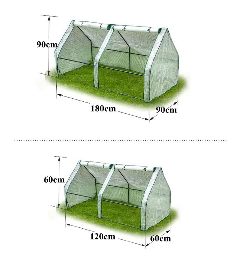 Garden Greenhouse Cover Plant Sun Room Flower Potted Anti freezing Rainproof Warm Hothouse Cover Plant Seedling Shed Green House