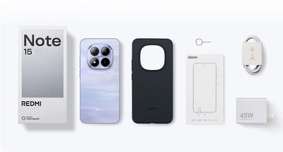 Brand New Xiaomi Redmi Note 15 Snapdragon 6 Gen 3 Smartphone 50MP Camera 6.77" 120Hz OLED Display 5800mAh Battery IP66 Louder - Pulse Electro