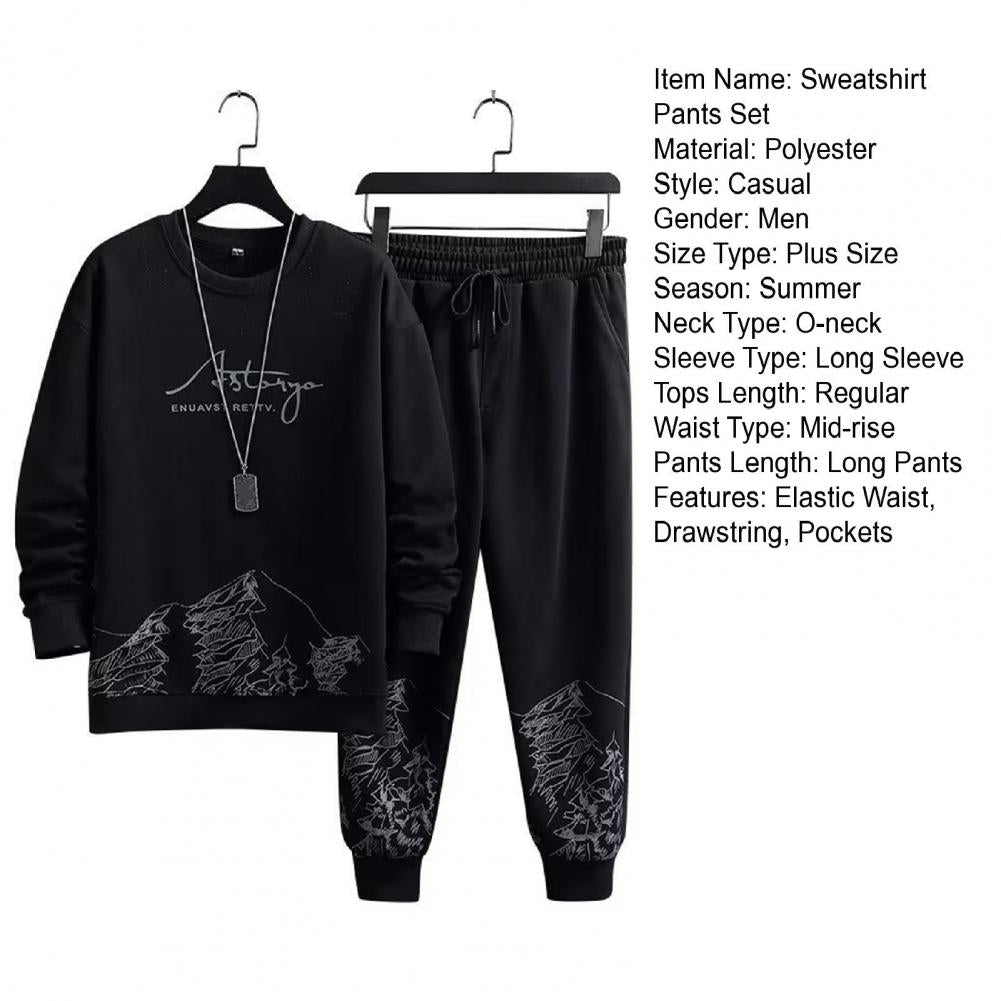 Korea Mens Cotton Sets Hoodie Sweatpants 2 Piece Sweatshirt Suits Womens Kawaii Korean Streetwears Luxury Brand Tracksuit Outfit