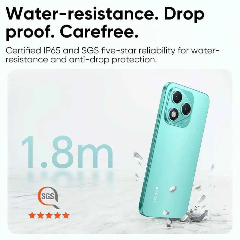 2025 HONOR 400 Lite 5G Smartphone with Mediatek Dimensity 7025, 6.7'' 120Hz AMOLED Display, 108MP Camera, and 5230mAh Battery - Pulse Electro