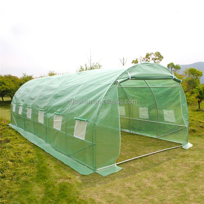 Walk In Greenhouse Hothouse Garden Plant Shed Green House Tunnel