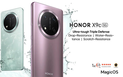 Original New Global Version HONOR X9c 5G Smartphone 6.78" Anti-Drop 120Hz Display 108MP Triple Cameras 6600mAh Battery Android14