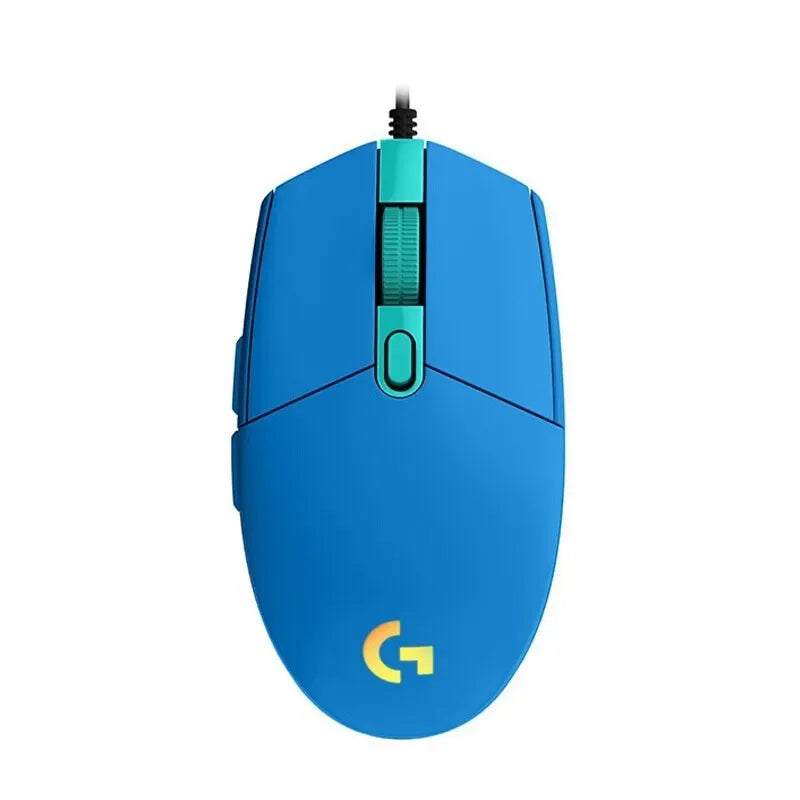 Logitech G102 Gaming Mouse USB Wired with 8000 DPI and Rainbow Optical Effect for PC/Mac - Pulse Electro