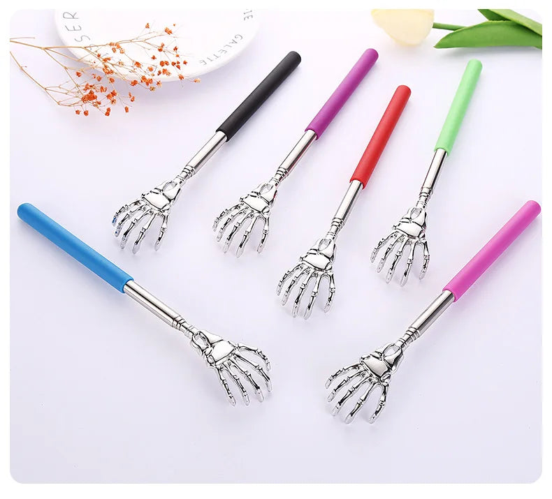 New Telescoping Stainless Steel Products Back Scratcher Back Scratching Relaxation Massager Kit