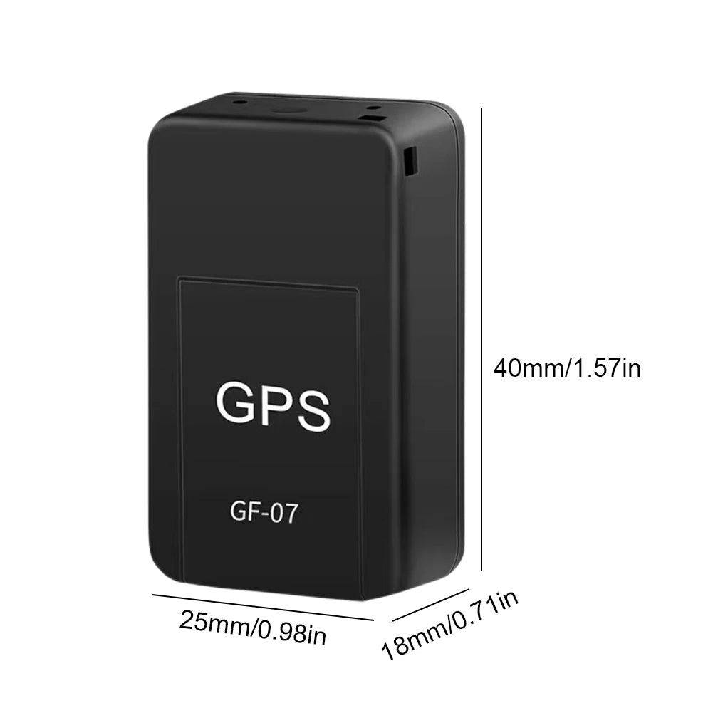 Mini Car GPS Tracker GF-07 Real Time Tracking Anti-Theft Anti-lost Locator Strong Magnetic Mount SIM Message Positioner