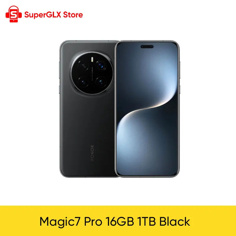 【World Premiere】Global Version HONOR Magic7 Pro 5G Smartphone Magic 7 Pro Snapdragon 8 Elite 120Hz OLED Screen 100W Fast Charge