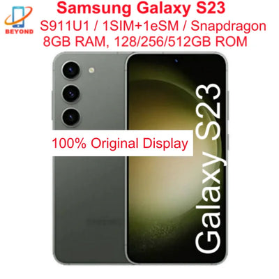 Samsung Galaxy S23 5G Phone 6.1" AMOLED 128/256/512GB ROM 8GB RAM Snapdragon NFC - Pulse Electro