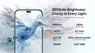 2025 HONOR 400 Lite 5G Smartphone with Mediatek Dimensity 7025, 6.7'' 120Hz AMOLED Display, 108MP Camera, and 5230mAh Battery - Pulse Electro