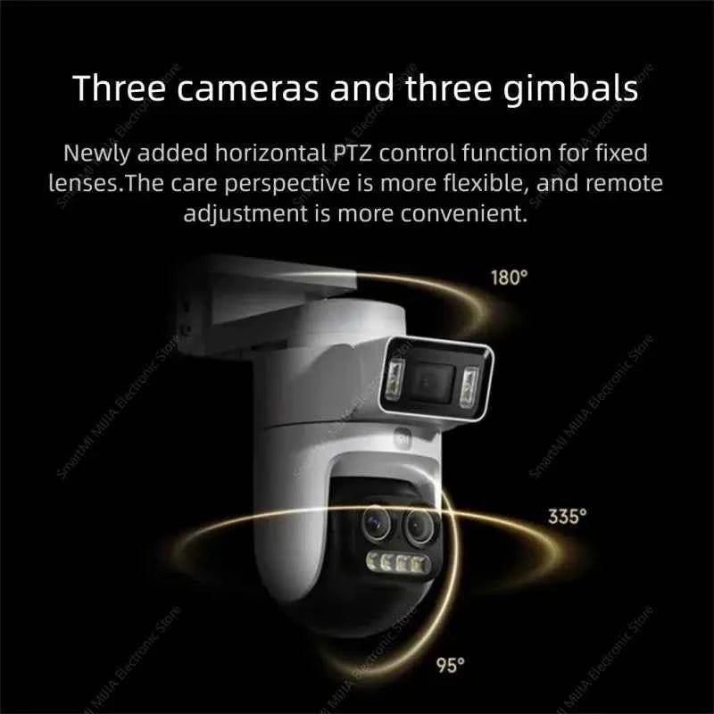 XIAOMI Smart Outdoor Camera 4 Pro Triple Camera Zoom Edition - 360° 5MP 3K with 9x Hybrid Zoom and IP66 Rating - Pulse Electro