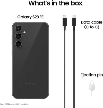 Samsung Galaxy S23 FE 5G Unlocked Android Cell Phone - 6.4" AMOLED, 8GB RAM, 128/256GB Storage, Snapdragon, NFC - Pulse Electro