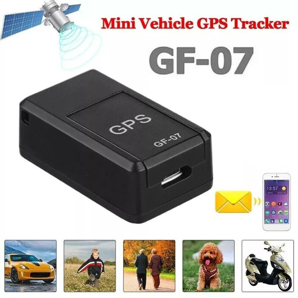 Mini Car GPS Tracker GF-07 Real Time Tracking Anti-Theft Anti-lost Locator Strong Magnetic Mount SIM Message Positioner