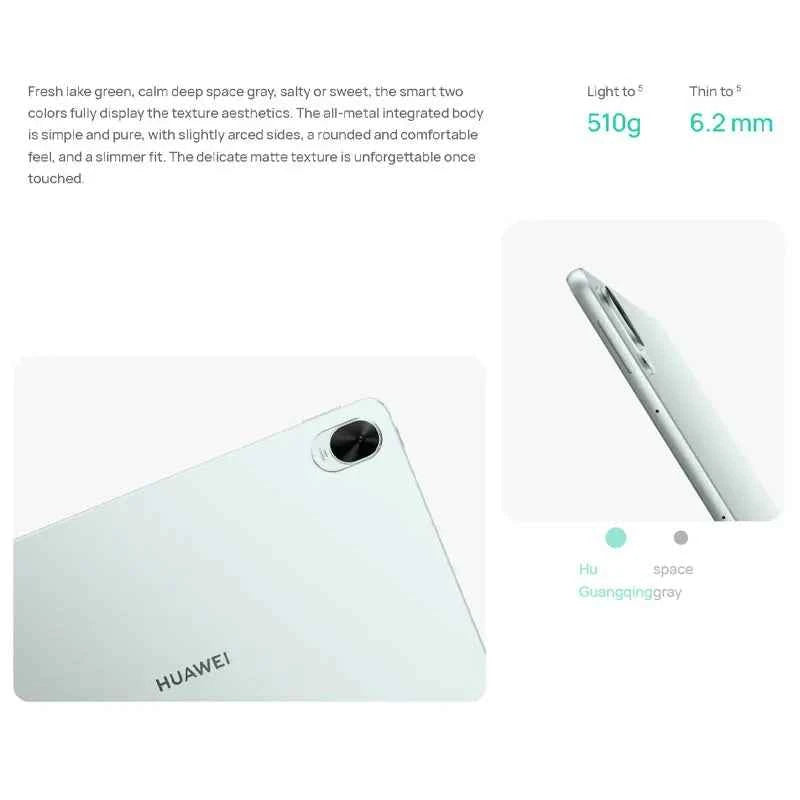 HUAWEI MatePad 11.5S Tablet with 144Hz High Refresh Full Screen, Huawei Notes, WPS Support & 8800mAh Battery - Pulse Electro