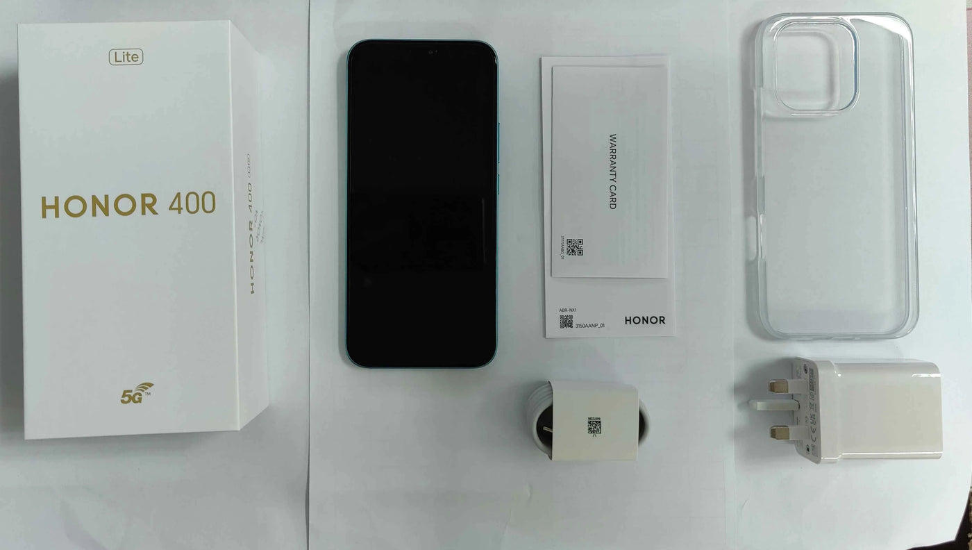 2025 HONOR 400 Lite 5G Smartphone with Mediatek Dimensity 7025, 6.7'' 120Hz AMOLED Display, 108MP Camera, and 5230mAh Battery - Pulse Electro