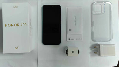 2025 HONOR 400 Lite 5G Smartphone with Mediatek Dimensity 7025, 6.7'' 120Hz AMOLED Display, 108MP Camera, and 5230mAh Battery - Pulse Electro