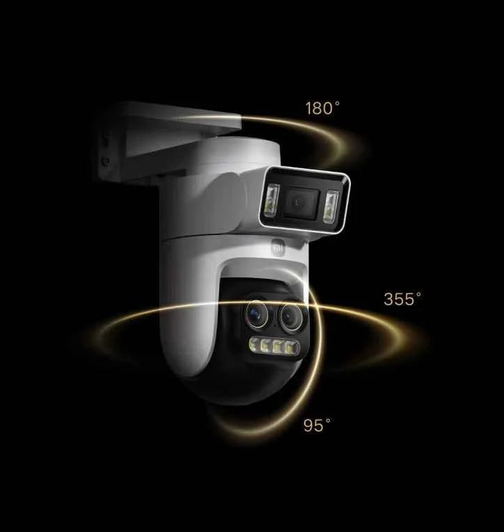 XIAOMI Smart Outdoor Camera 4 Pro Triple Camera Zoom Edition - 360° 5MP 3K with 9x Hybrid Zoom and IP66 Rating - Pulse Electro