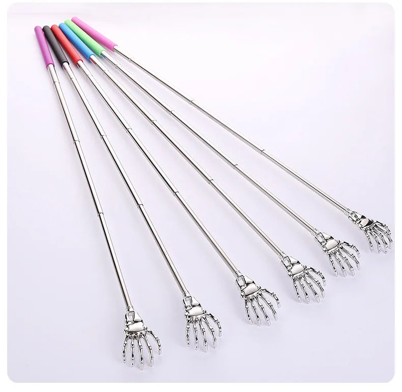 New Telescoping Stainless Steel Products Back Scratcher Back Scratching Relaxation Massager Kit