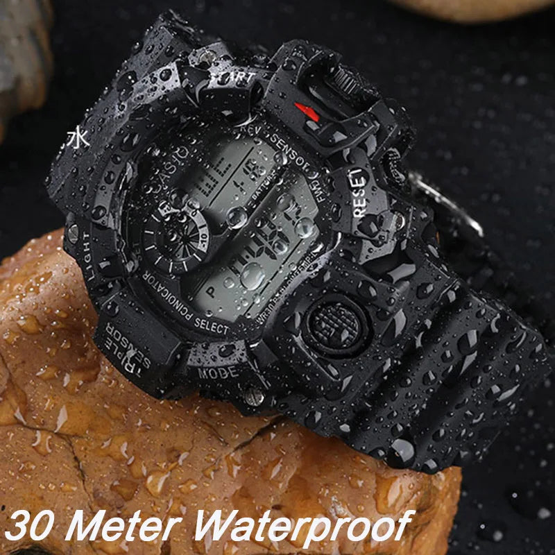 Outdoor Military Digital Watch for Men Sports Style