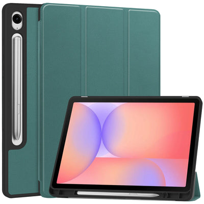 Leather Case-Samsung Galaxy Tab S10 Lite SM-X400 SM-X406B 10.9 Inch 2025 with Pen Holder and Stand for Optimal Protection and Versatility - Pulse Electro