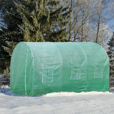 Walk In Greenhouse Hothouse Garden Plant Shed Green House Tunnel