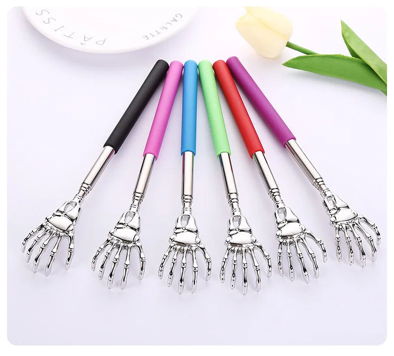 New Telescoping Stainless Steel Products Back Scratcher Back Scratching Relaxation Massager Kit