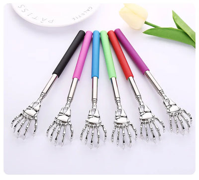 New Telescoping Stainless Steel Products Back Scratcher Back Scratching Relaxation Massager Kit