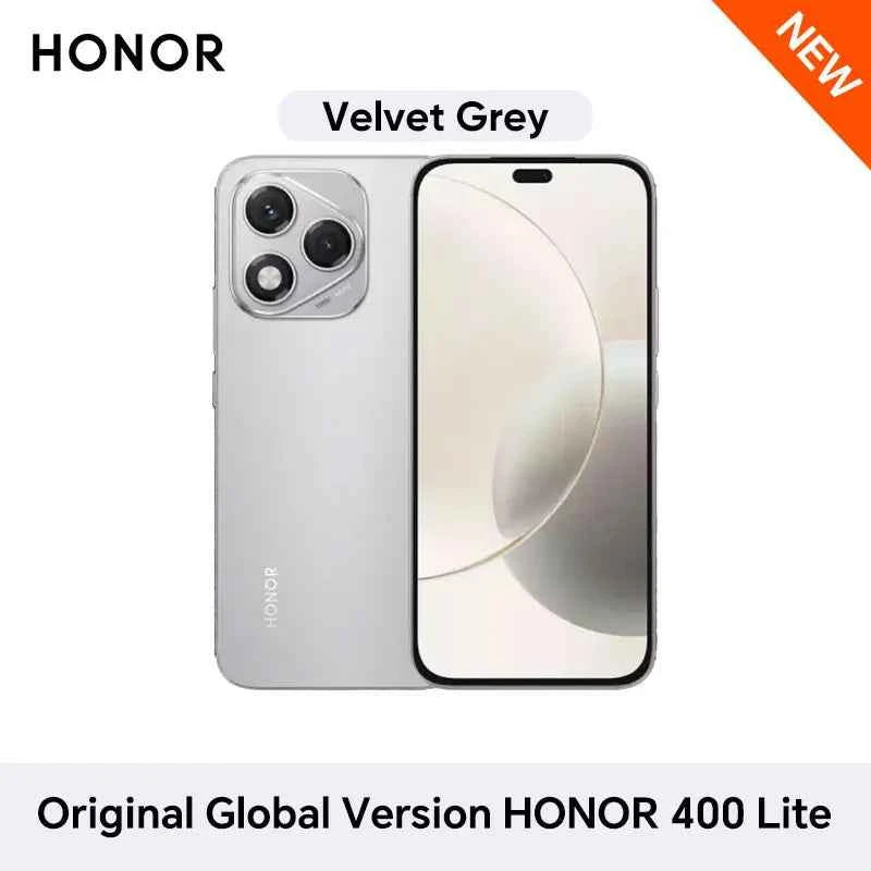 2025 HONOR 400 Lite 5G Smartphone with Mediatek Dimensity 7025, 6.7'' 120Hz AMOLED Display, 108MP Camera, and 5230mAh Battery - Pulse Electro