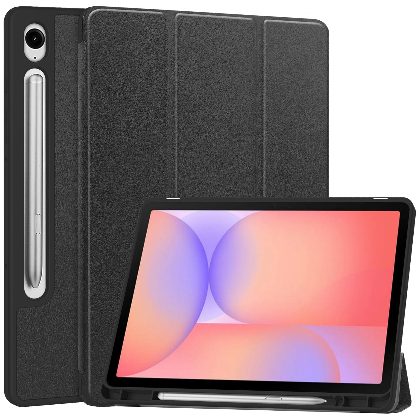 Leather Case-Samsung Galaxy Tab S10 Lite SM-X400 SM-X406B 10.9 Inch 2025 with Pen Holder and Stand for Optimal Protection and Versatility - Pulse Electro