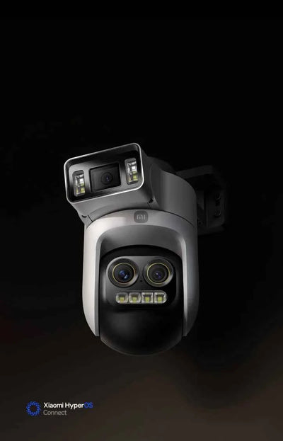 XIAOMI Smart Outdoor Camera 4 Pro Triple Camera Zoom Edition - 360° 5MP 3K with 9x Hybrid Zoom and IP66 Rating - Pulse Electro