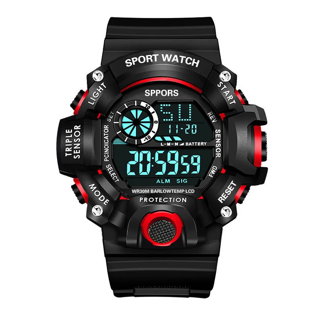 Outdoor Military Digital Watch for Men Sports Style